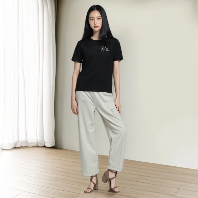 KAIPLS太阳男女款夏季休闲透气运动T恤短袖百搭情侣圆领汇爆星选