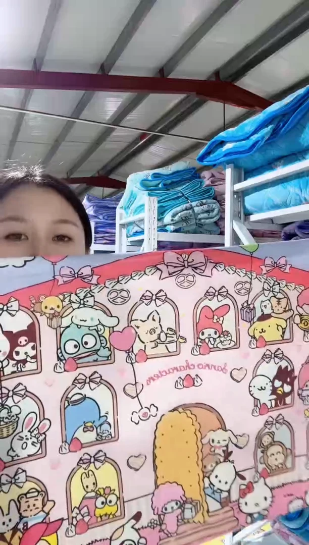 小房子合集绒枕套48*74一对