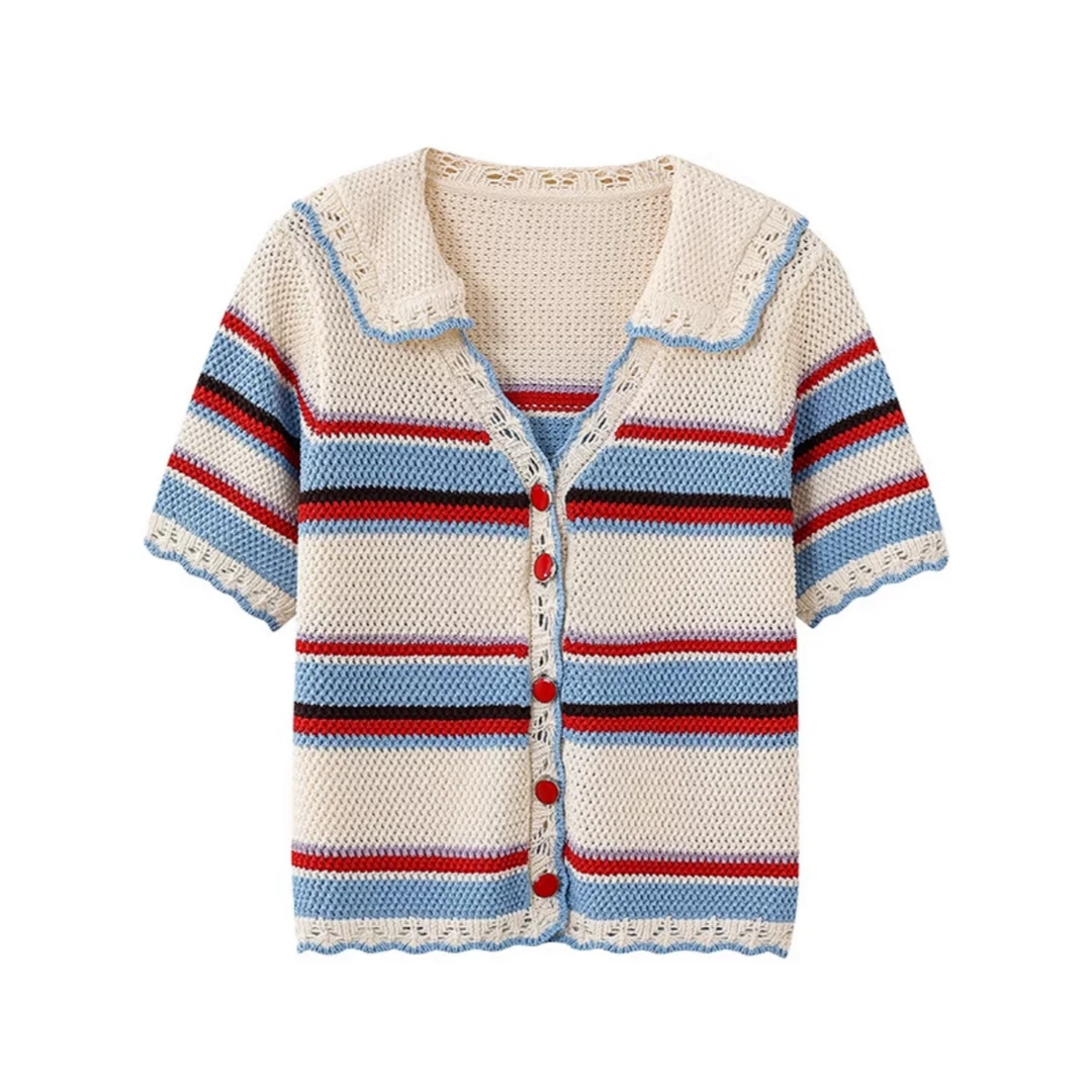 《猪猪出品》下架上新针织彩色开衫