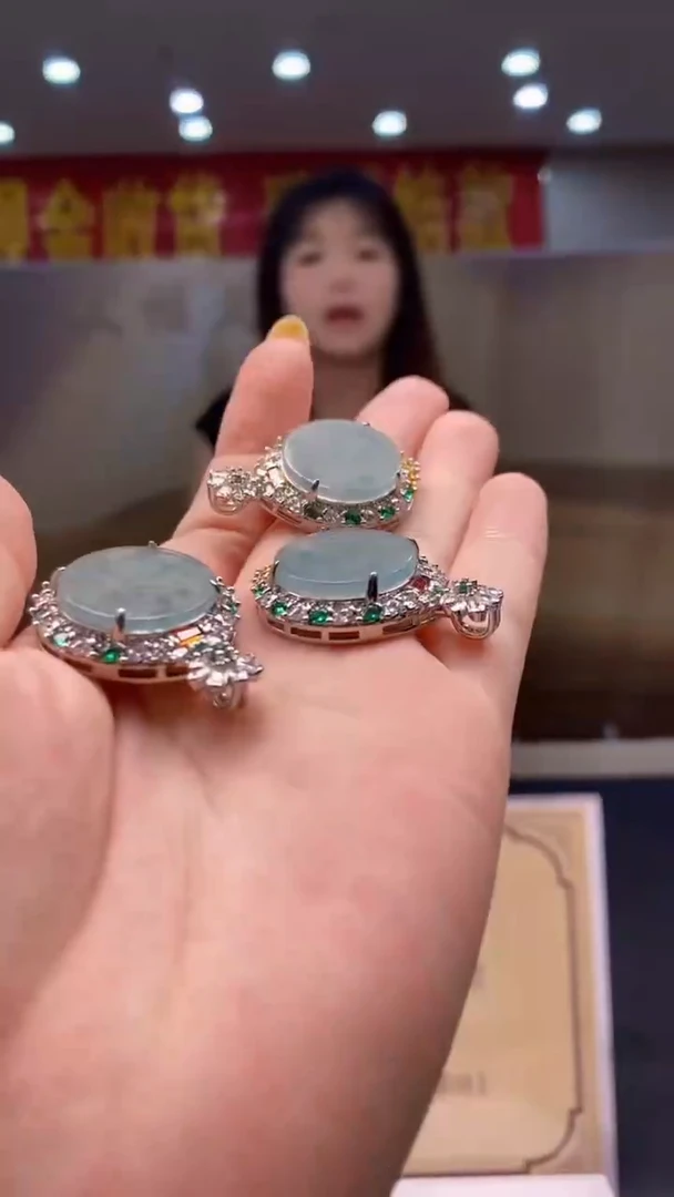 翡翠未镶嵌颈饰多样性发货【只发一件】*q2