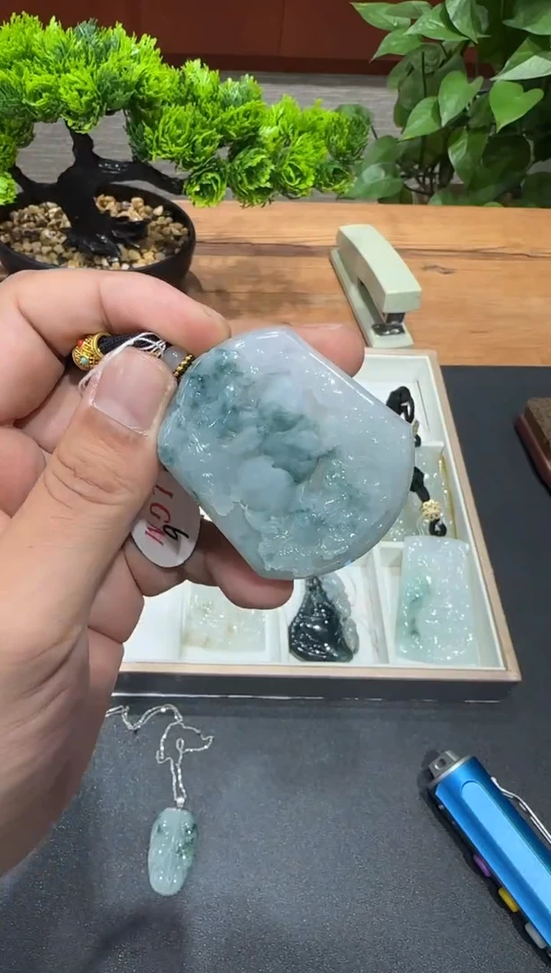 未镶嵌挂件翡翠A货翡翠多样性孤品