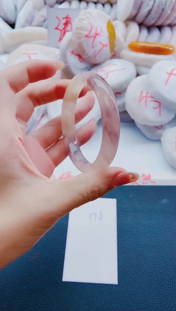 未镶嵌手镯石英质玉M6-60-61