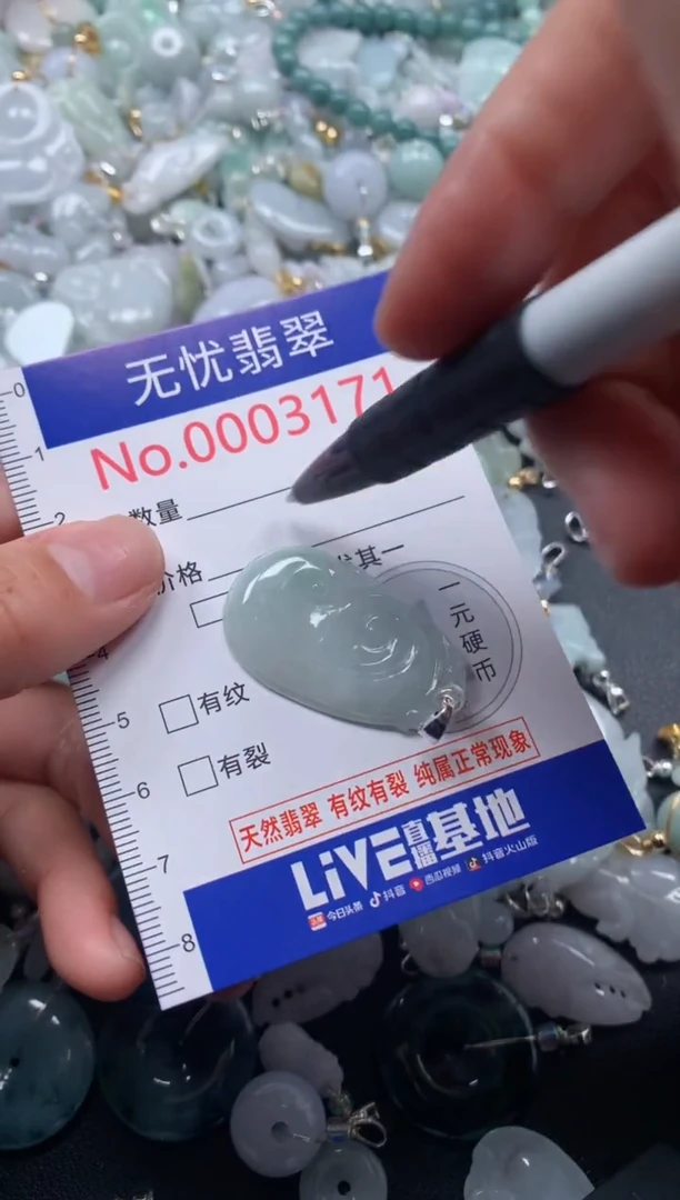 颈饰未镶嵌翡翠3171