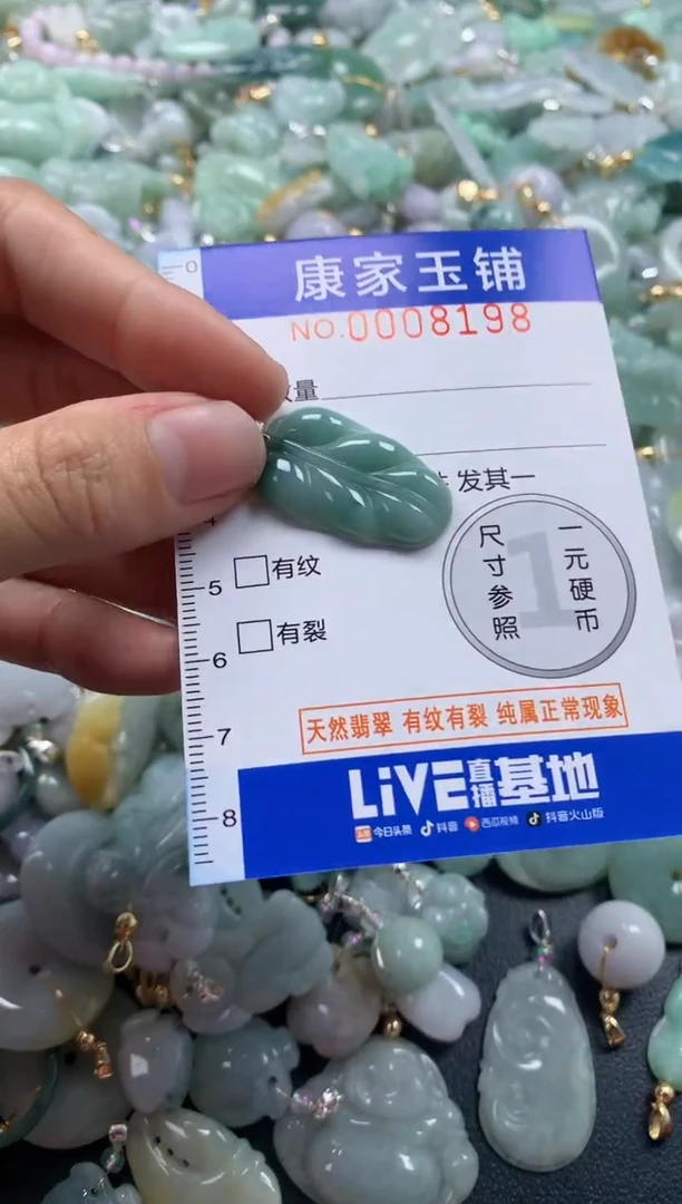 颈饰未镶嵌翡翠8198