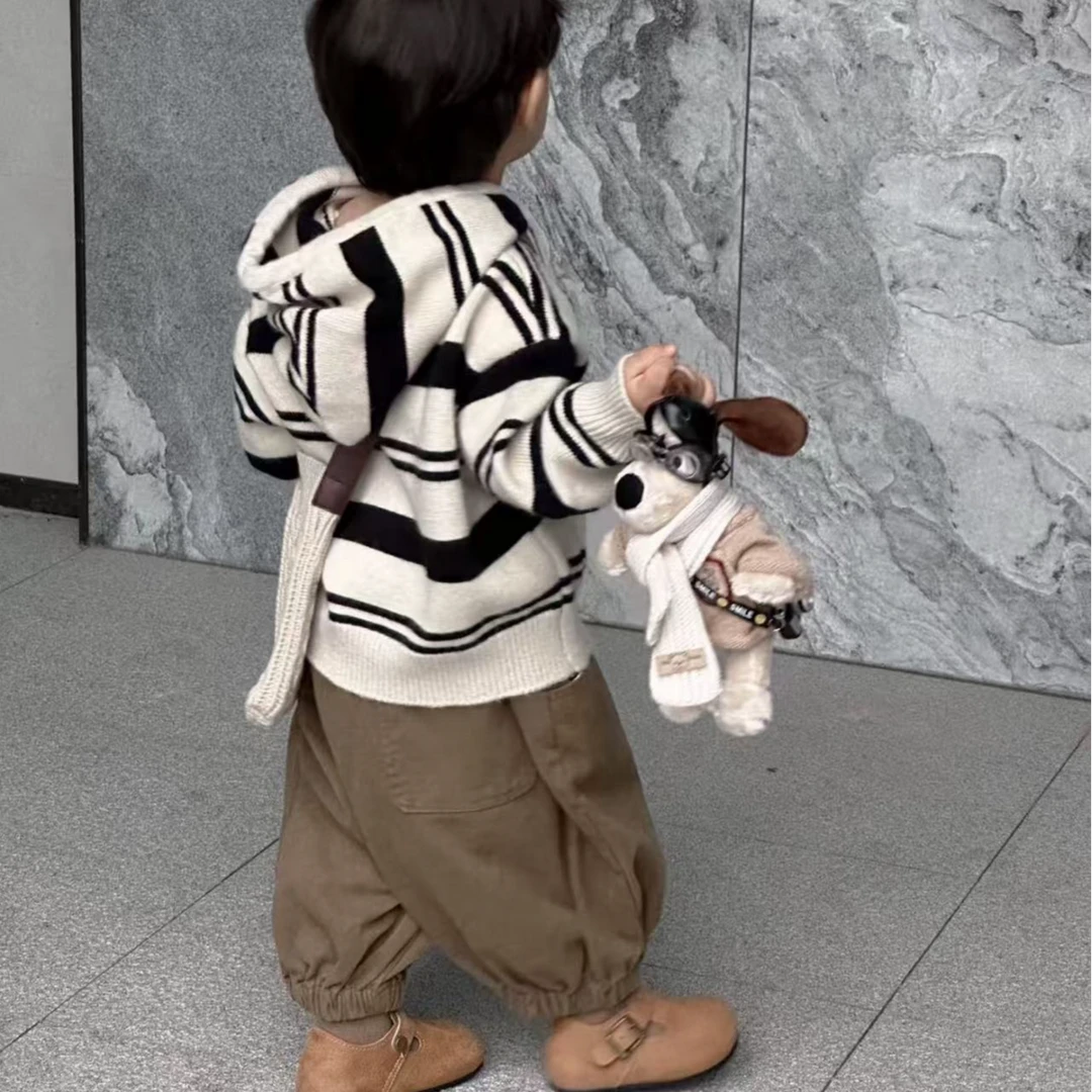 （100-199）男童炸街针织毛衣合集2