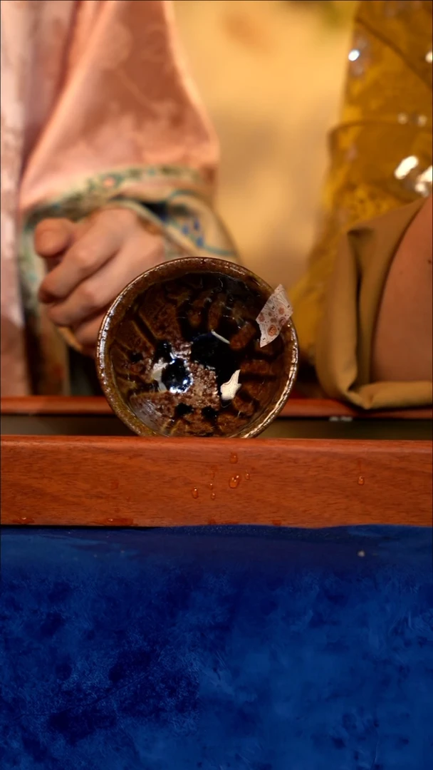 紫砂 宜兴紫砂 GFY   沉香木  高足宝相杯