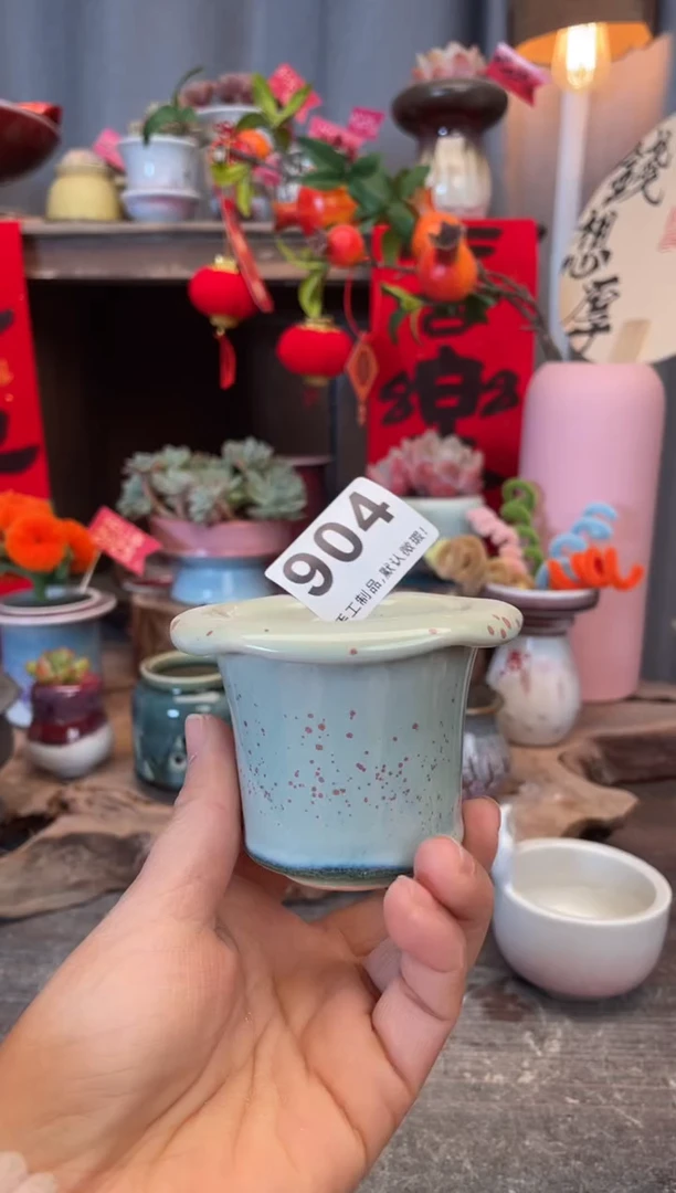 【闪购商品】摆件904知木小芳花盆