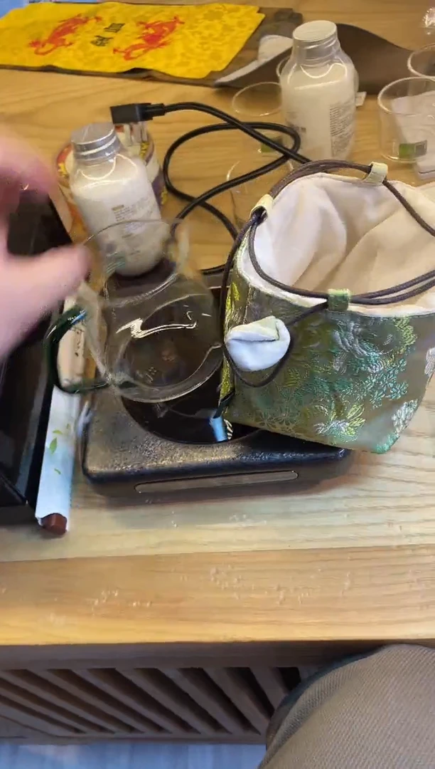 禾器/承轩茶海/墨绿+茶事包