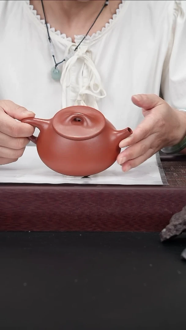 茶壶紫砂www朱泥 景舟满瓢