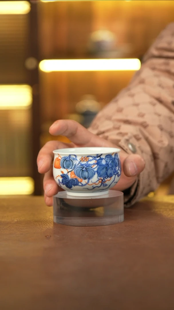 景德镇手工手绘茶器   yyt