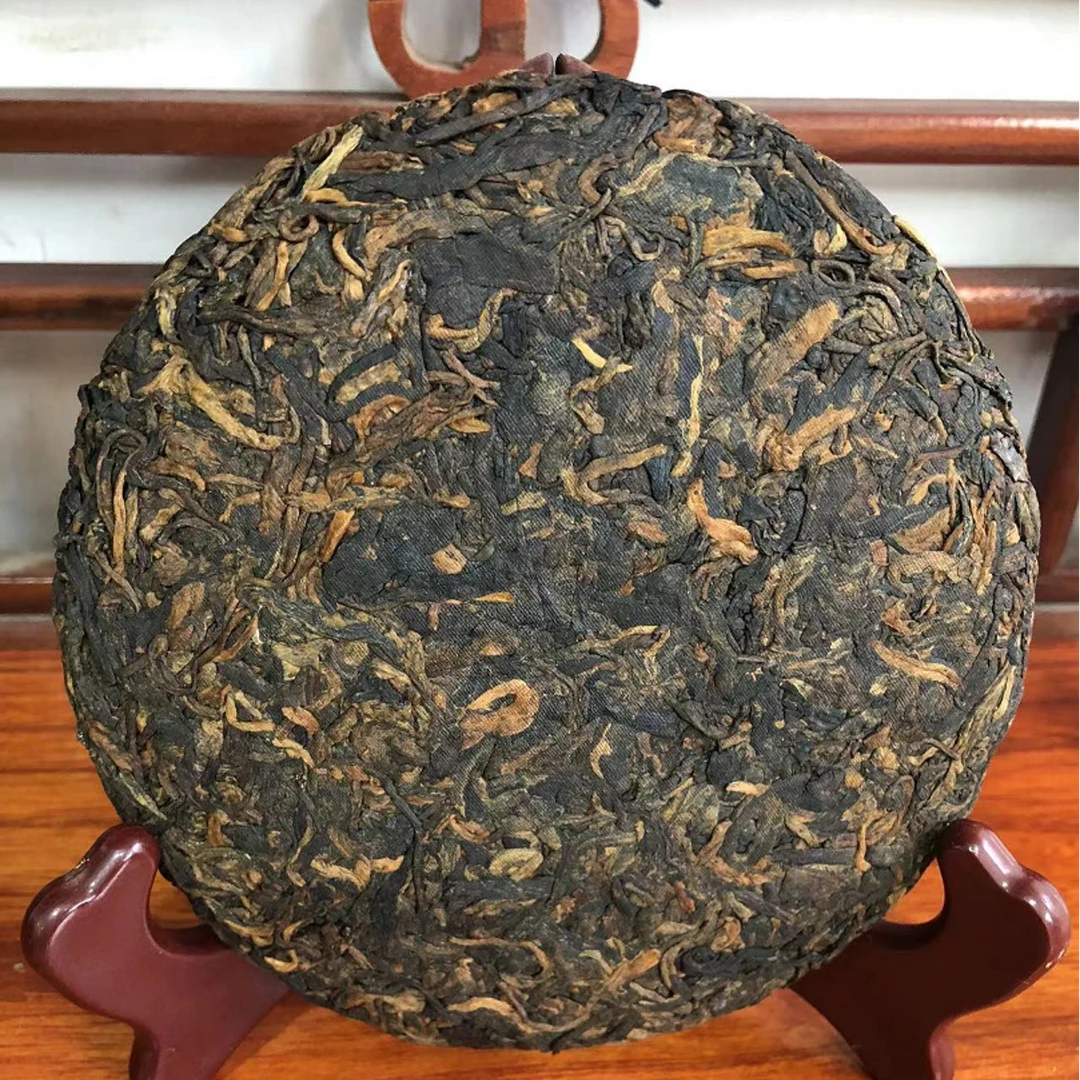 品茗芬245号链接云南普洱熟茶紧压饼茶(200克)XY