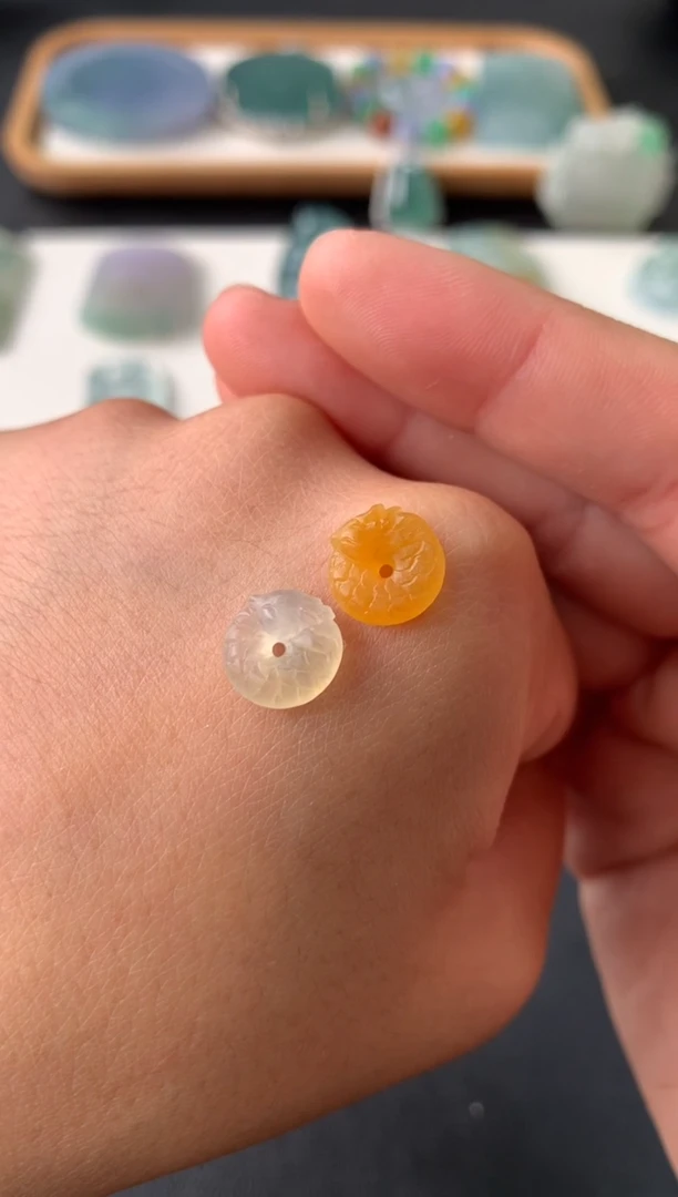 未镶嵌定制翡翠安*翡翠