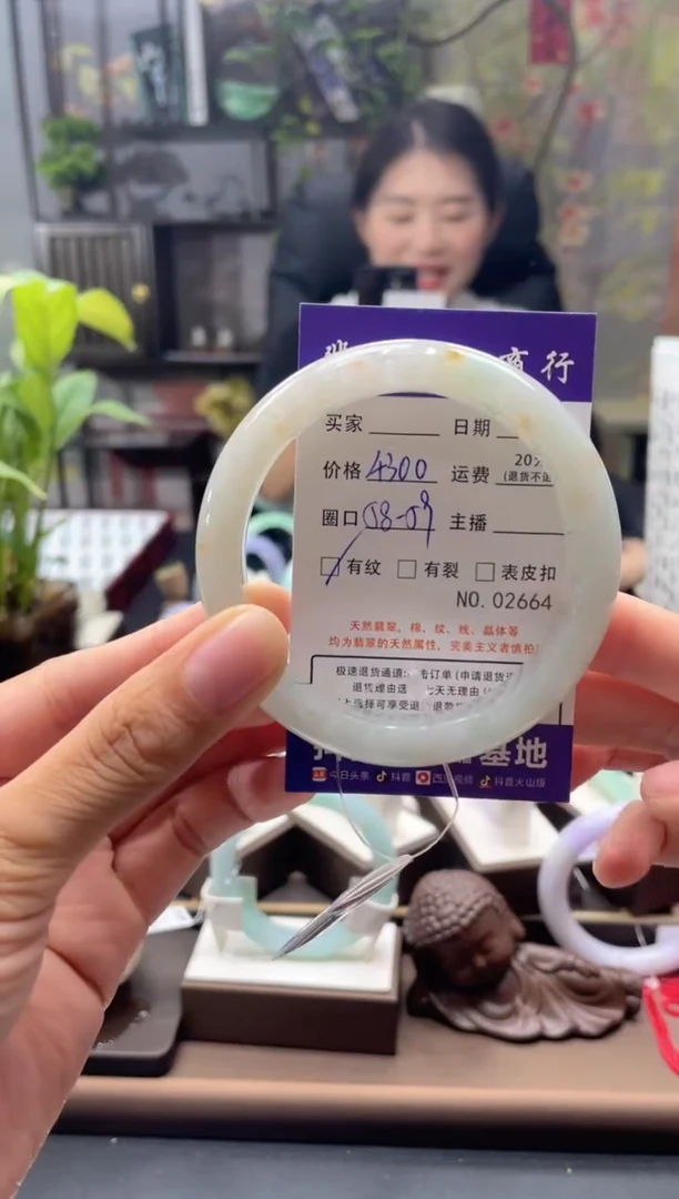 未镶嵌手镯翡翠2664*****