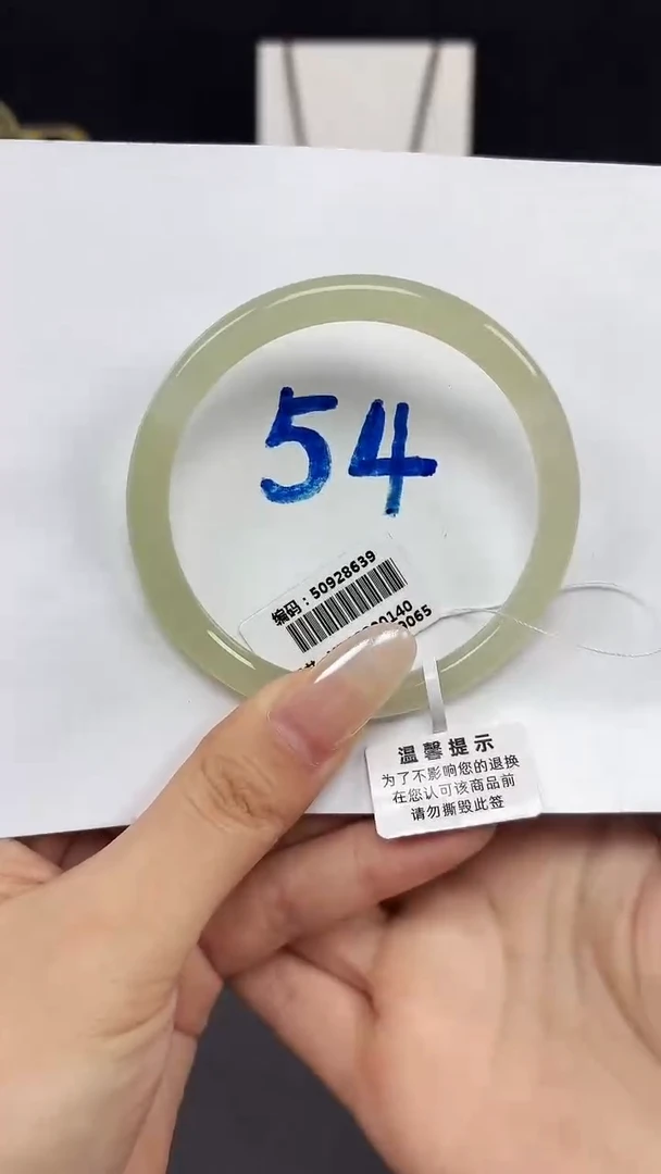 未镶嵌手镯和田玉8639