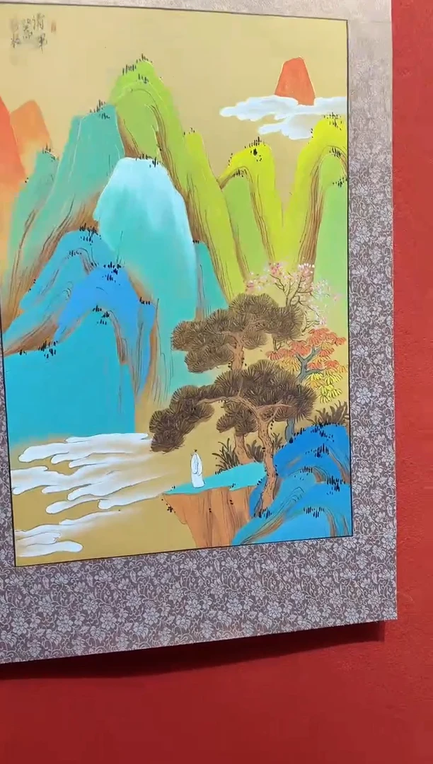 国画秦燕格国画手绘作品Y9