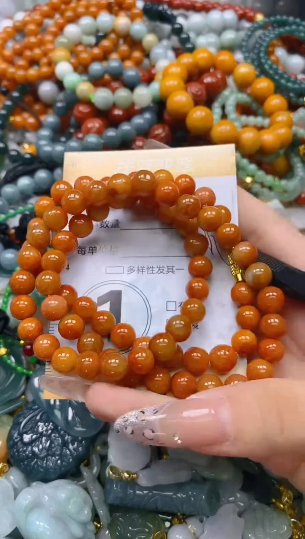 颈饰未镶嵌翡翠闪购0240518