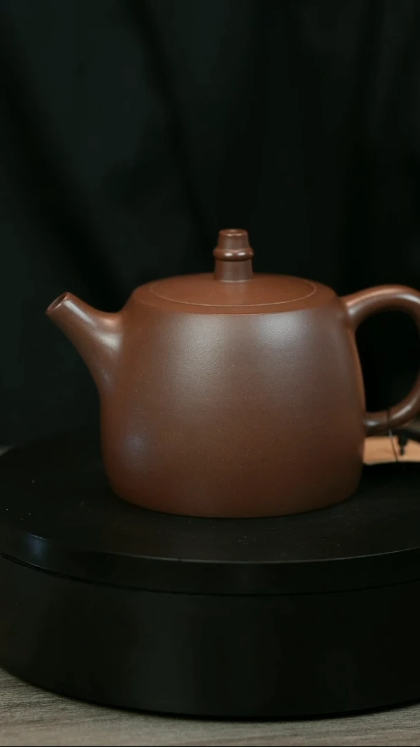 茶壶紫砂爱***人H2219赵信军底槽青光素汗铎
