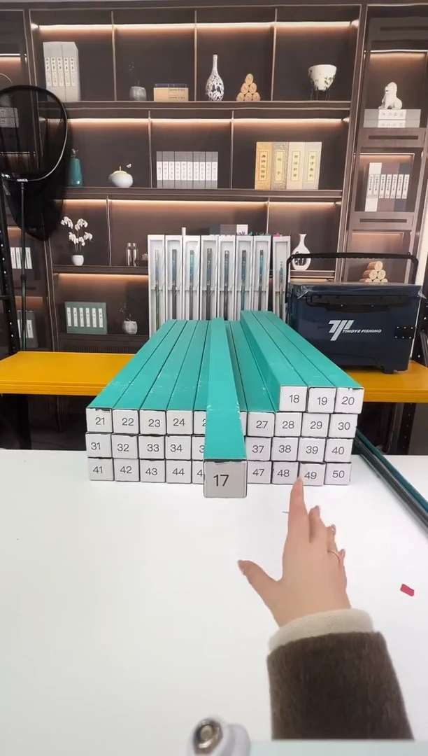 碳素1.8m以下17号鱼竿钓箱随机出