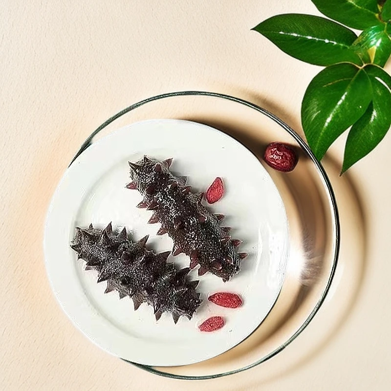 渤海湾即食海参一斤20-24只左右活参加工 包邮到手两斤装