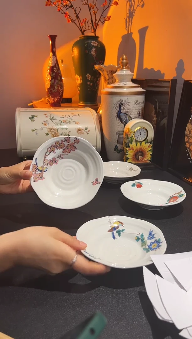 日本九谷烧 陶瓷陶瓷陶瓷百货