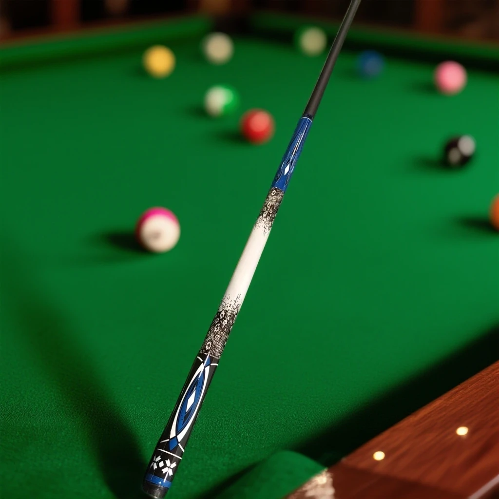 【升级款】黑科技碳素一体球杆中八黑九球碳纤维加重球杆球房必备款