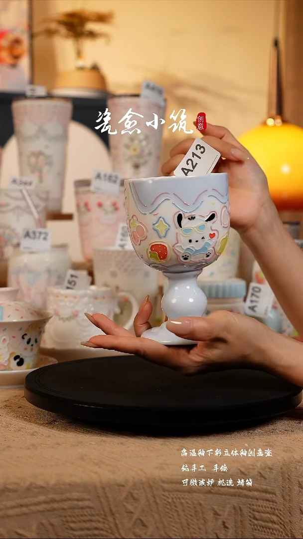 景德镇高温釉下彩创意瓷