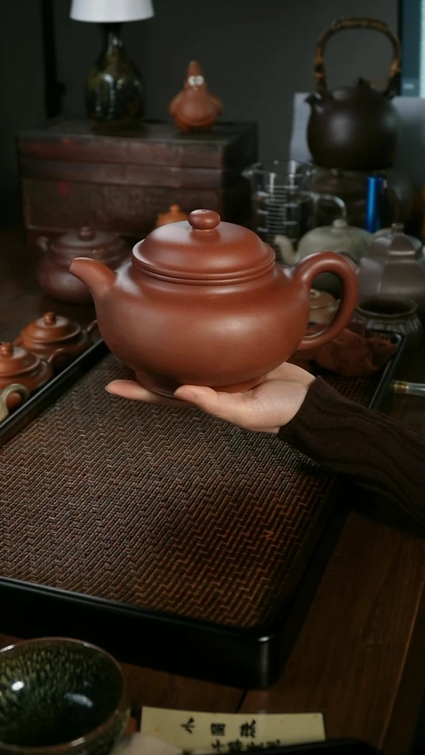 茶壶紫砂他*兄壶王掇只全手工封釉不退