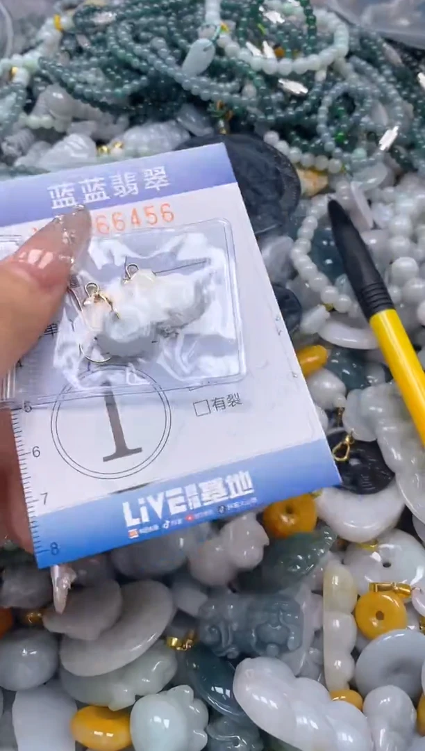 翡翠未镶嵌颈饰闪购0266456多样性发其一