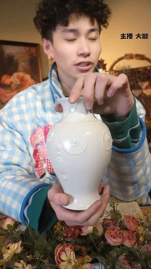 【闪购商品】默认微瑕高端树脂陶瓷摆件W549