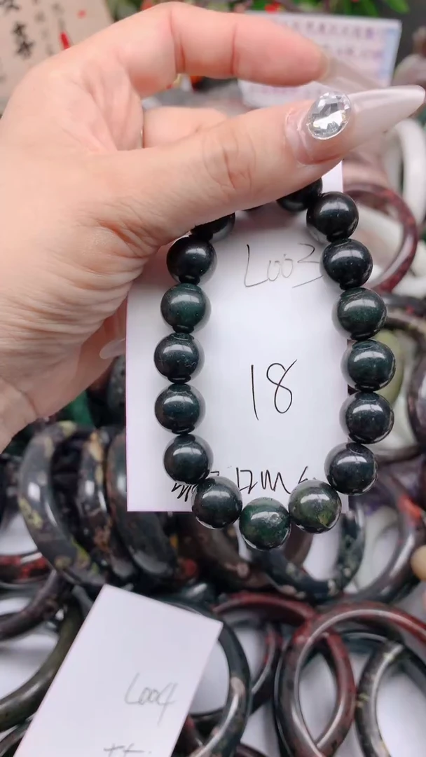 石英质玉手镯未镶嵌L003药王石12m