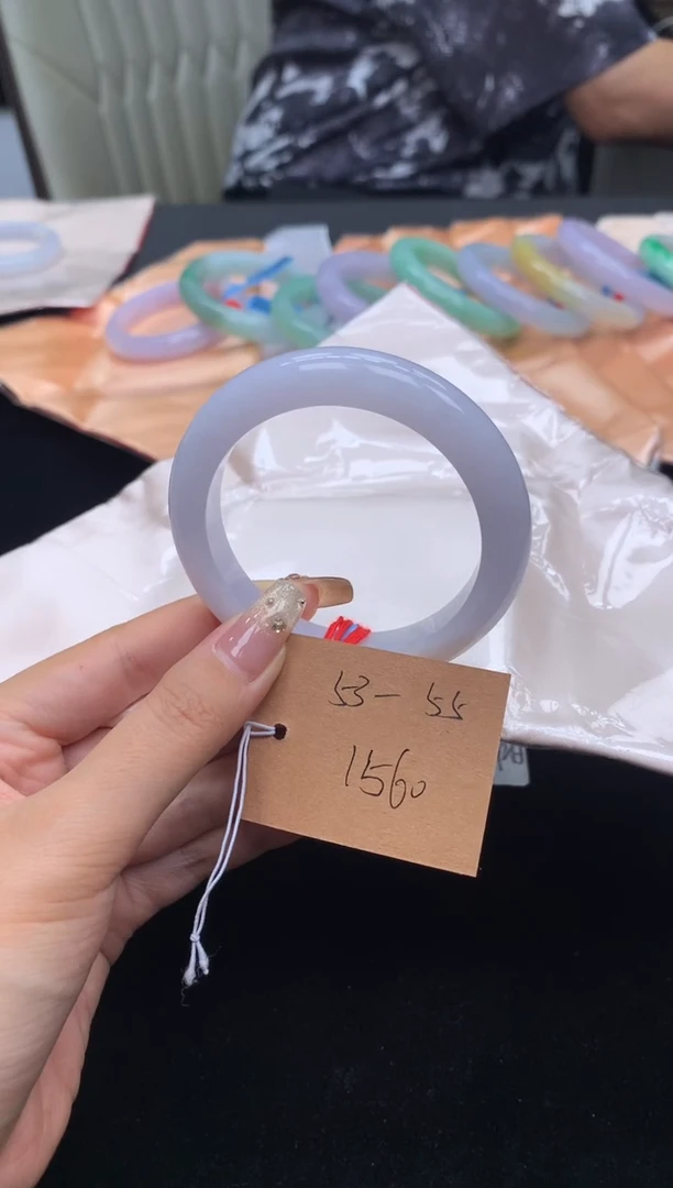 未镶嵌手镯翡翠53-55（48小时鉴赏期）