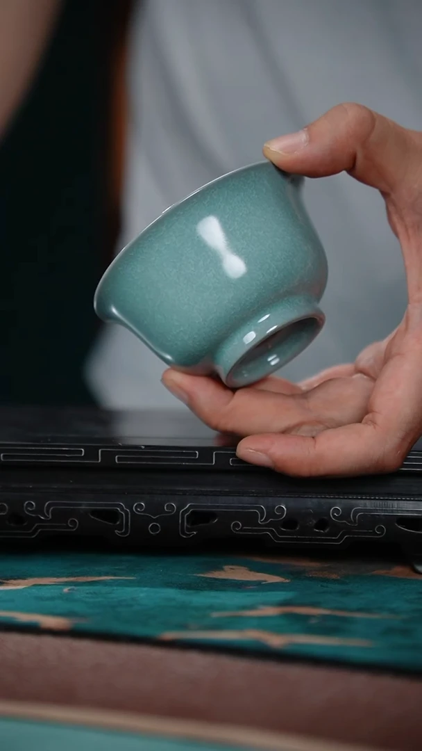 25-1压手杯（冰花鱼鳞片 手签 不完美）