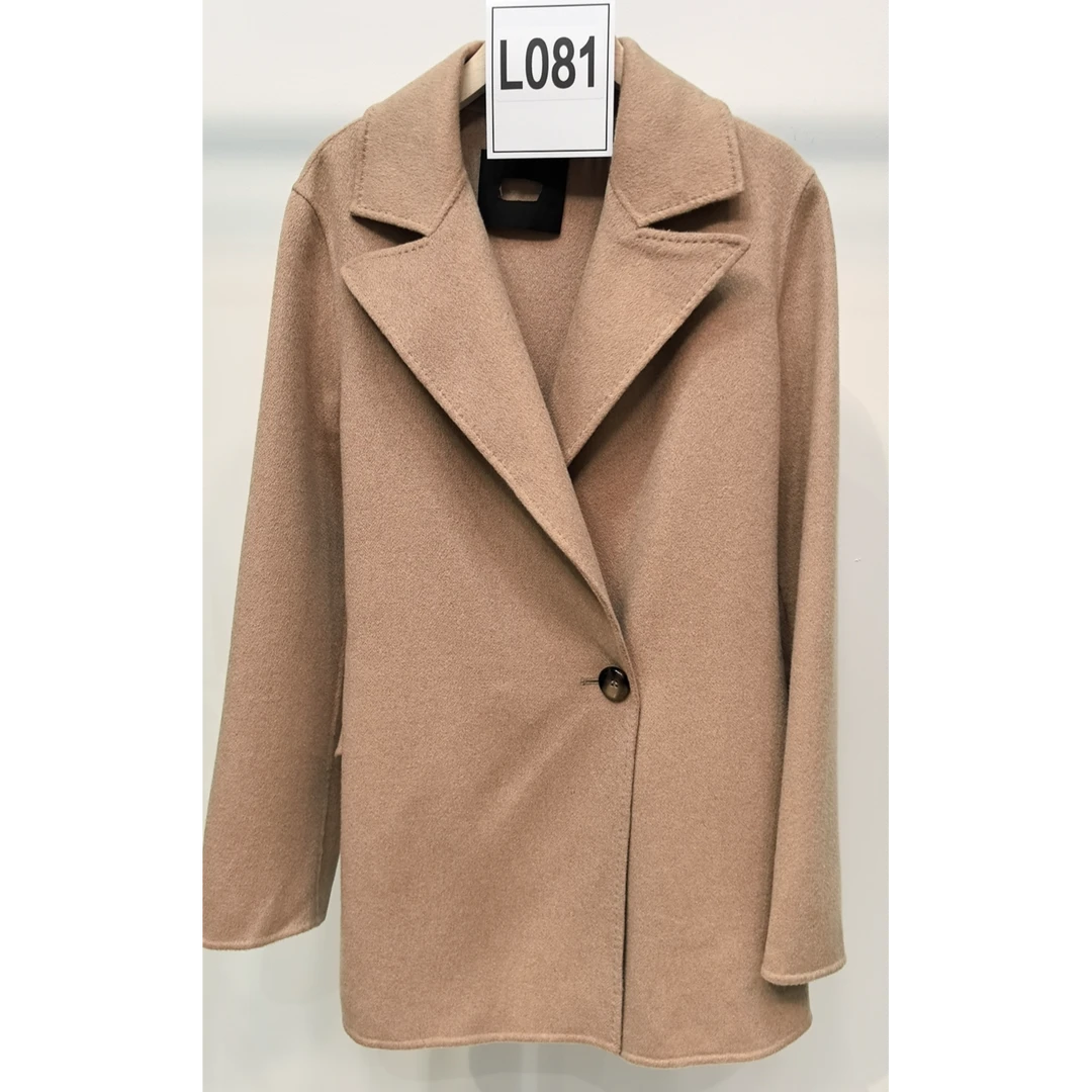 L081/Laur*l宽带单扣大衣LWL324D03300