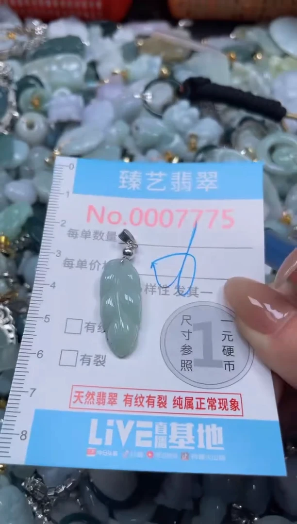 颈饰未镶嵌翡翠7775