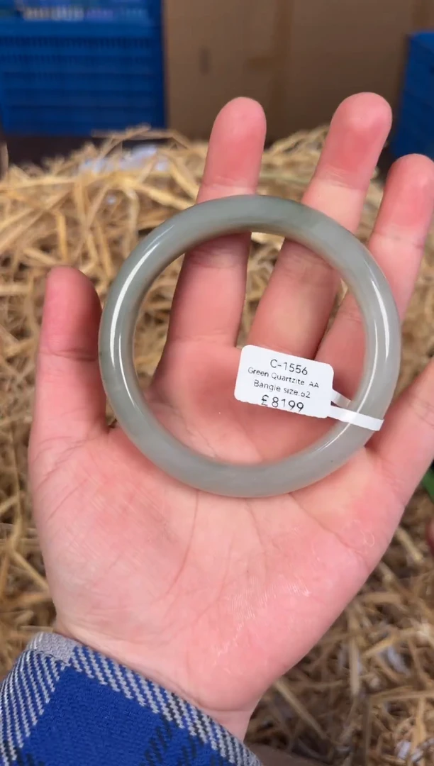 未镶嵌手镯石英质玉C1556