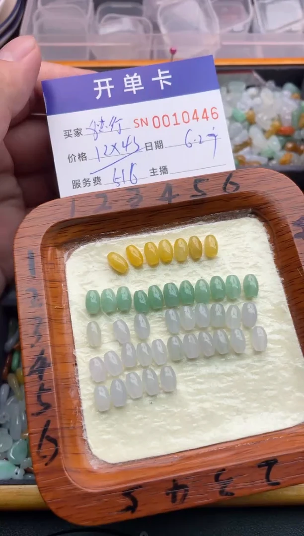翡翠未镶嵌颈饰?****?00010446