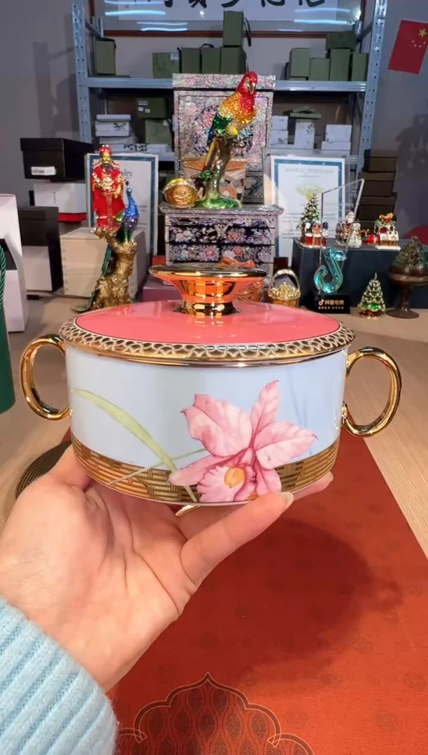 【闪购商品】杯100卡特兰双耳炖盅