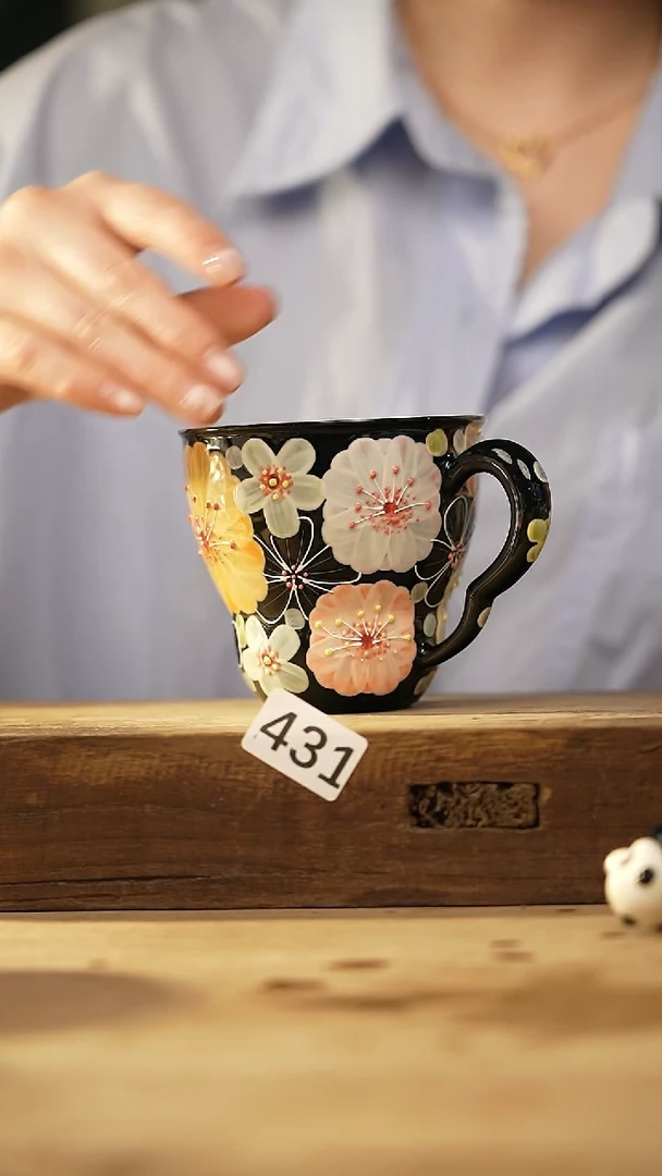 瓷片设计师手作款 / 花满溪系列