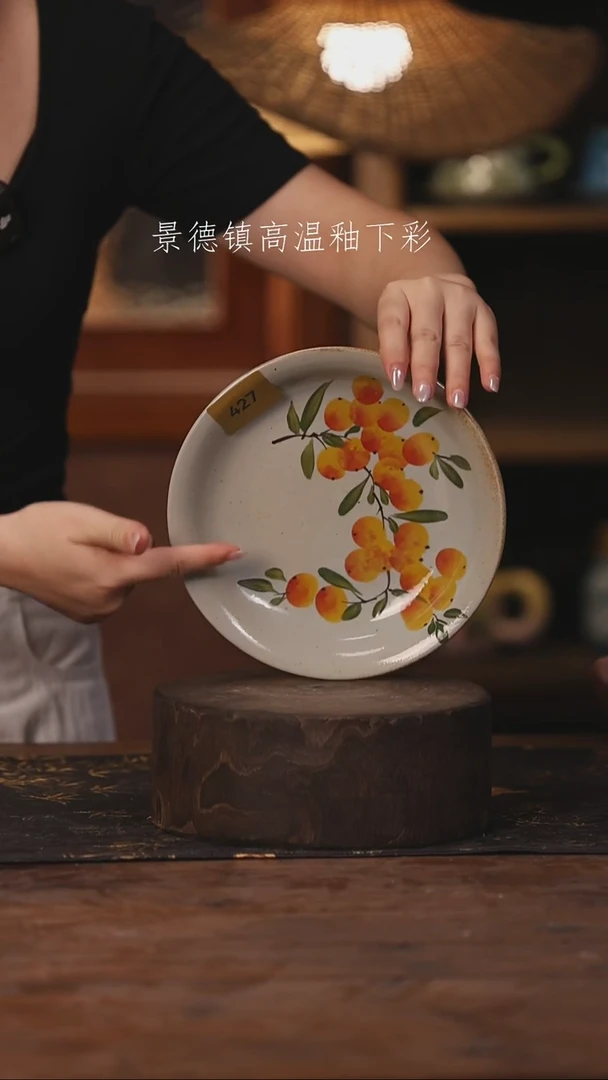 景德镇高温釉下手绘陶瓷