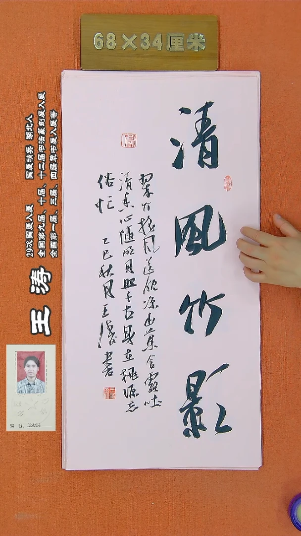 书法37R王涛书法作品