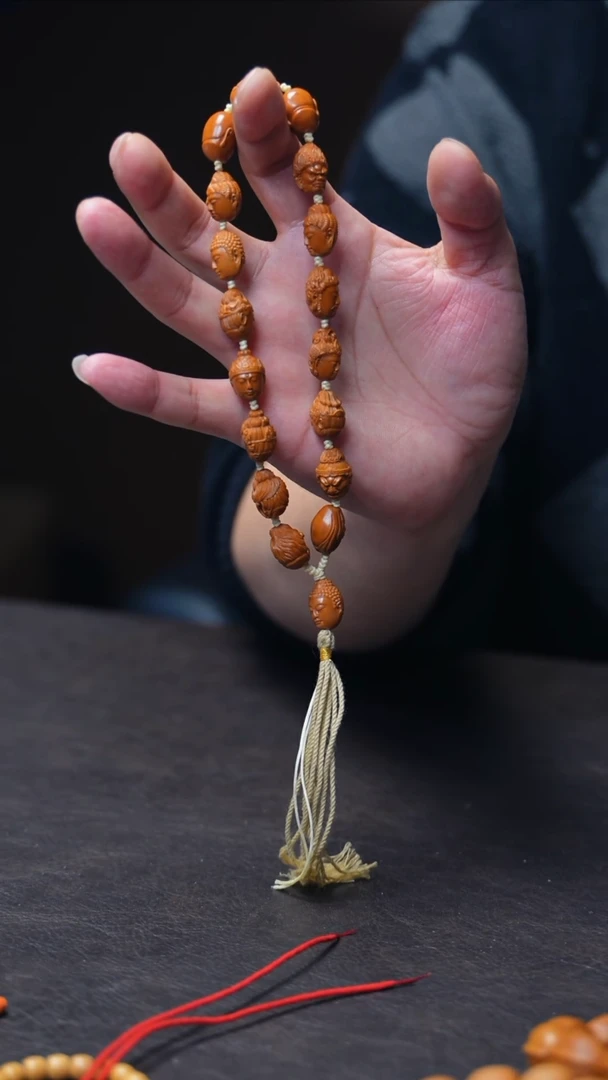 【闪购商品】橄榄核手串/手链1.2小籽万佛