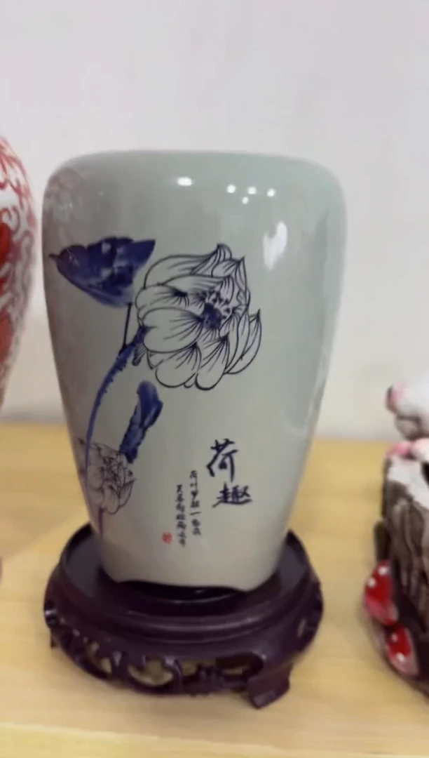 陶瓷茶具摆件旅行套组