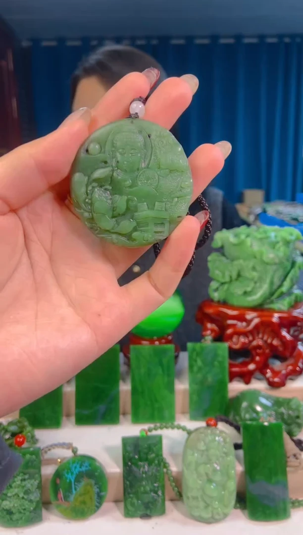 【闪购商品】和田玉挂件未镶嵌1