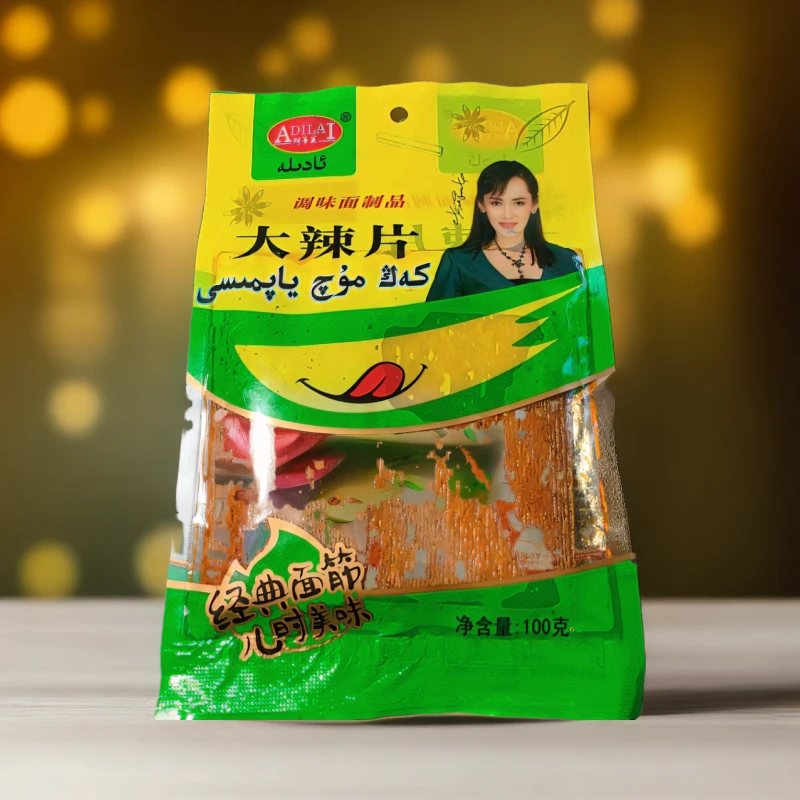 阿迪莱爽口经典美味童年回味老式大辣片辣棒营养调味面制品即食