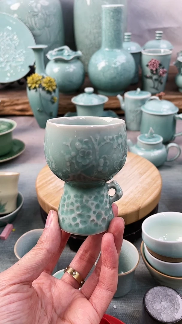 【闪购商品】特价 微瑕 慧仙青瓷