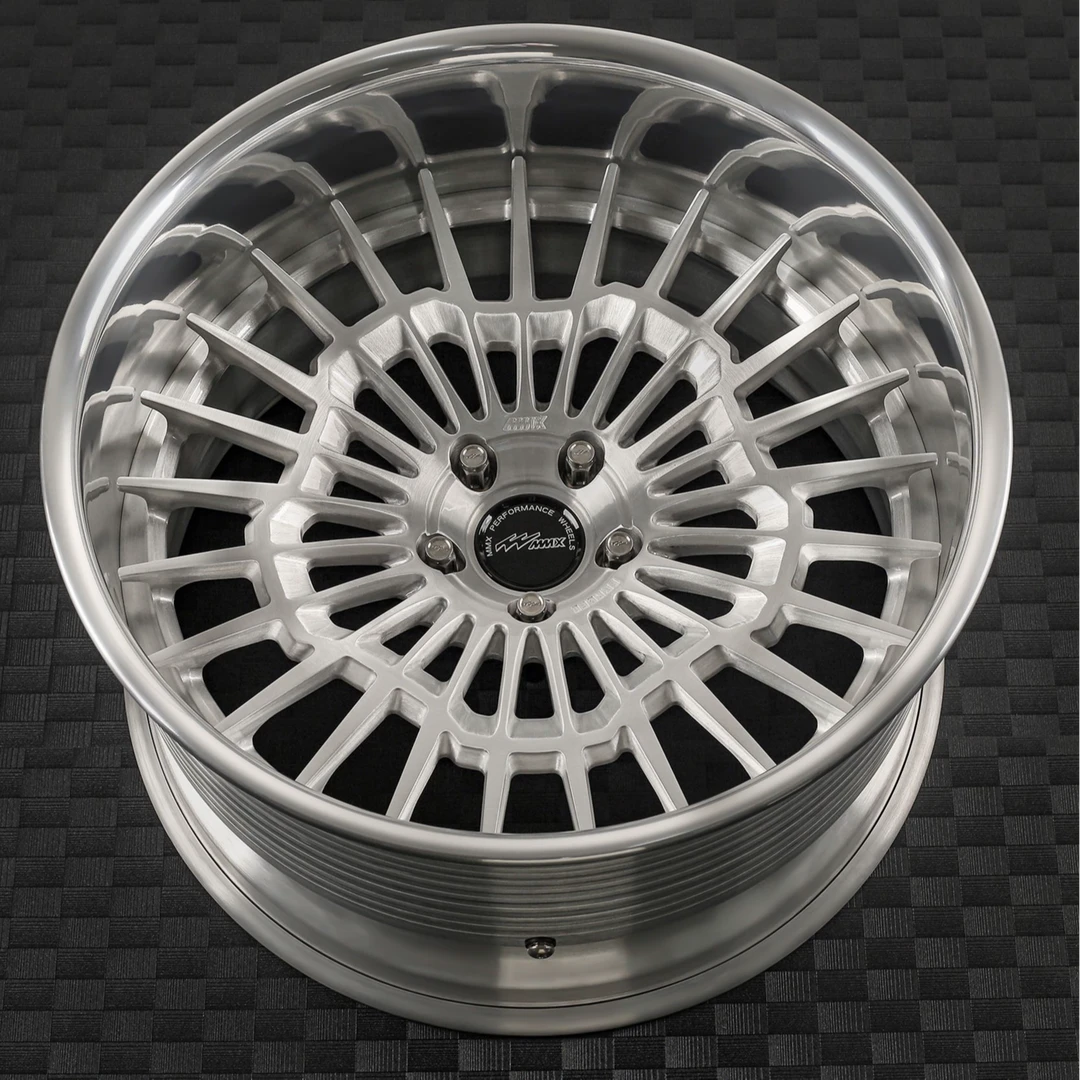 MMX MF52D双片锻造轮毂埃尔法奥迪Q7A7 A8宝马奔驰GT迈凯伦小鹏P7