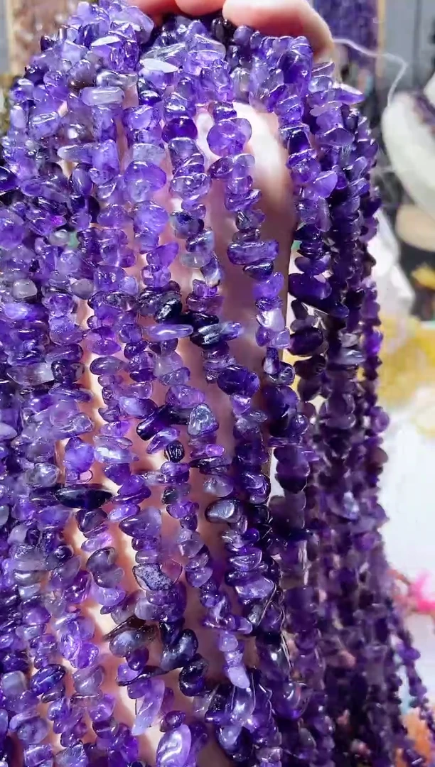 未镶嵌珠宝半成品水晶紫水晶