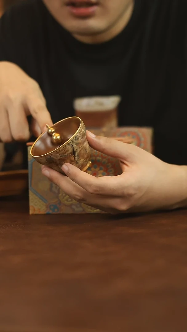 瓷片敦煌葫芦杯杯