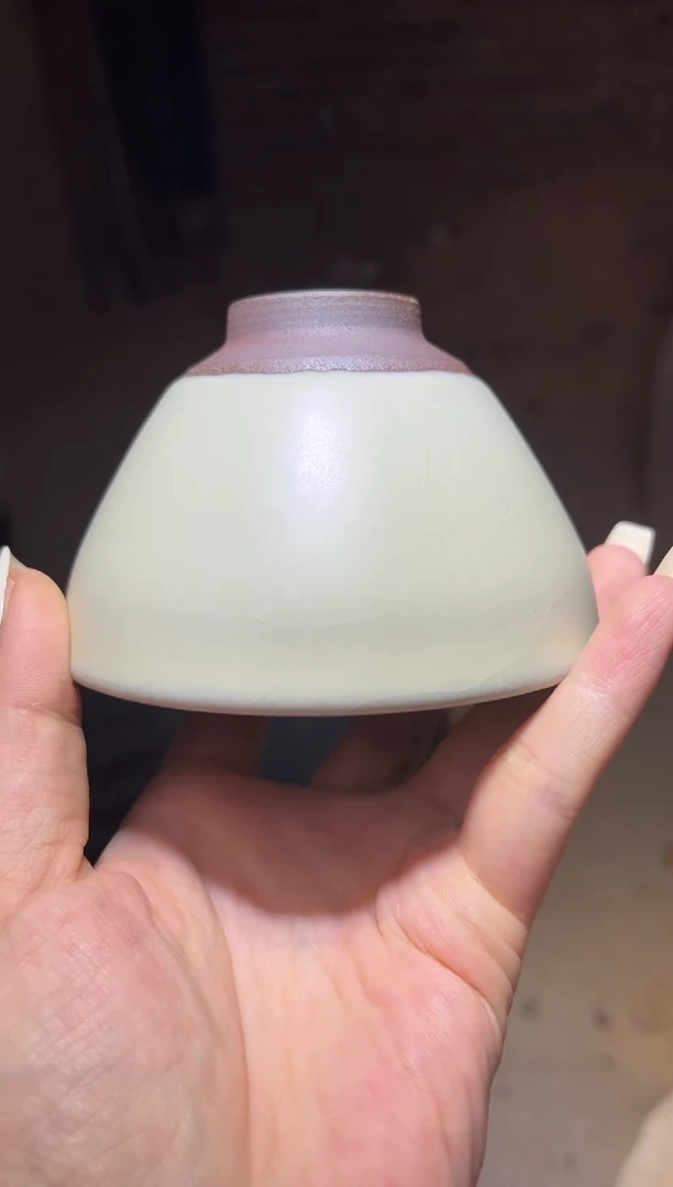 建窑建盏 白贝茶盏 13