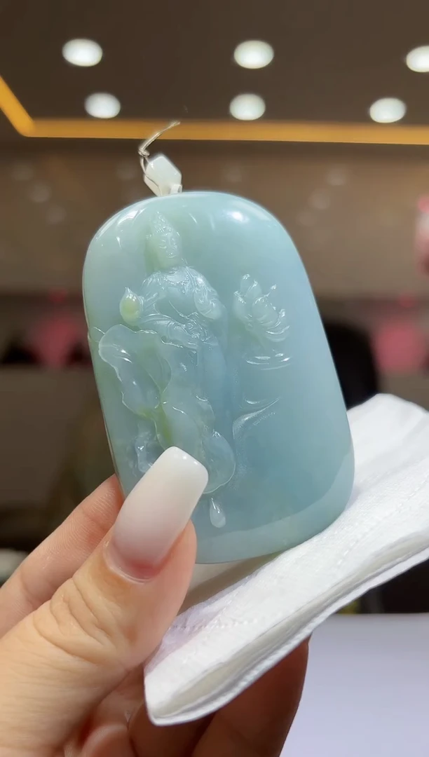 未镶嵌定制翡翠33/1115/C/观音
